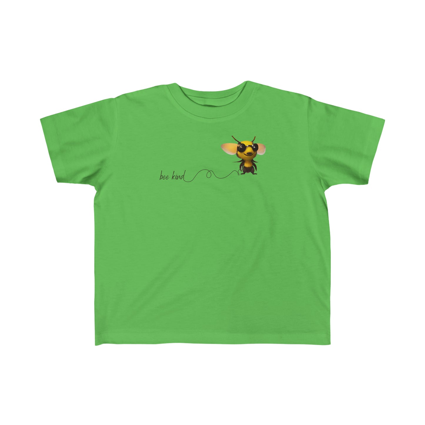Bee Kind Kids T-Shirt in Apple Green