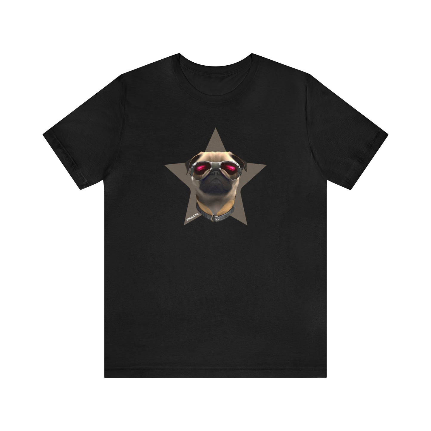 Pug Life T-Shirt in Black