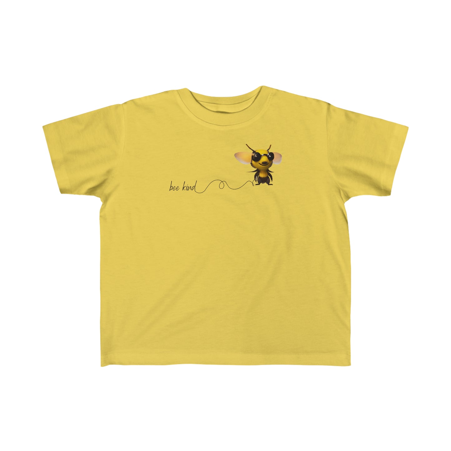 Bee Kind Kids T-Shirt in Butter Yellow