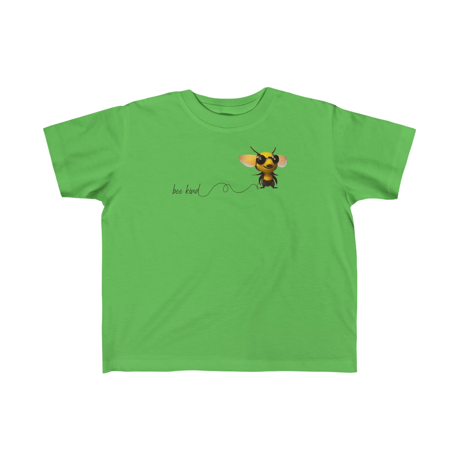 Bee Kind Kids T-Shirt in Apple Green