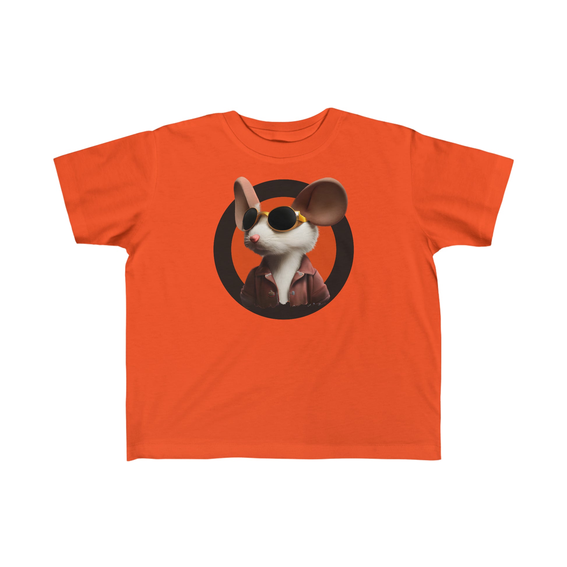 Pilot Mouse t-shirt in Orange
